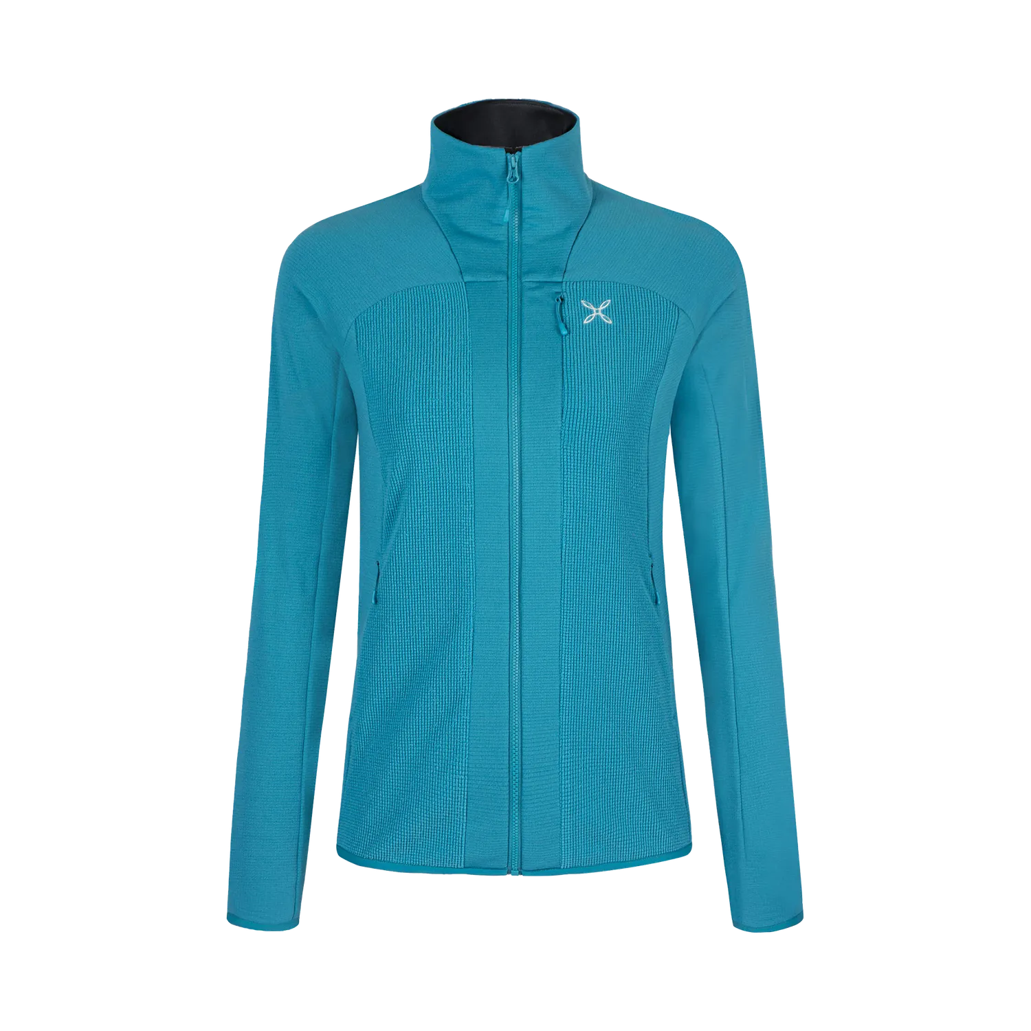 Montura Stretch 2 Maglia polaire femme zip noir recyclé