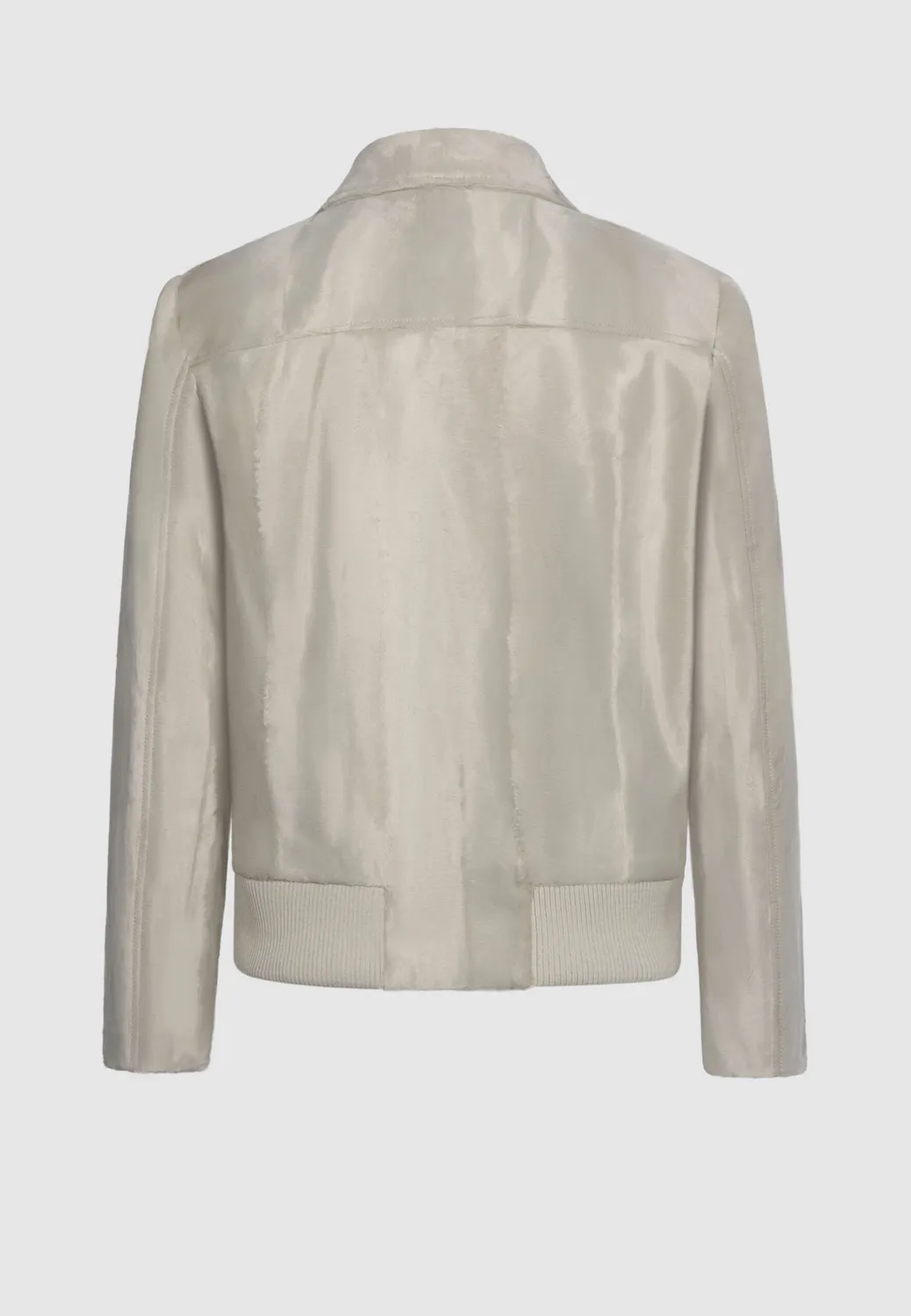 Pierre Talamon Façon Poulain blouson beige zippé