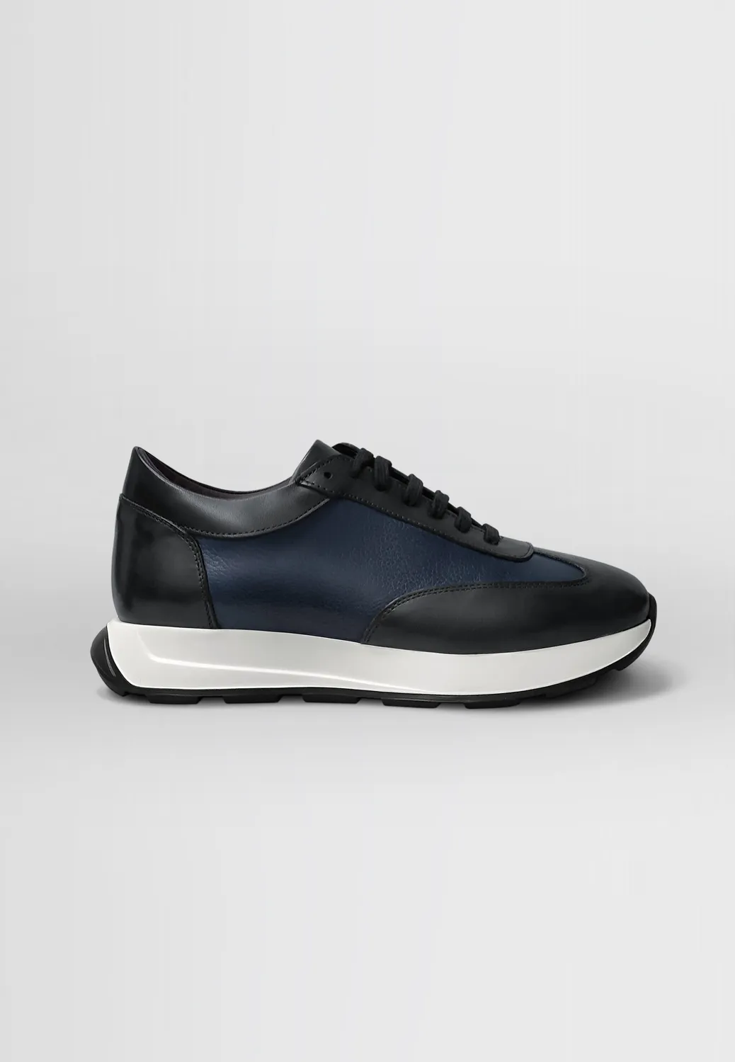 Pierre Talamon Bicolores Navy Noir sneakers basses