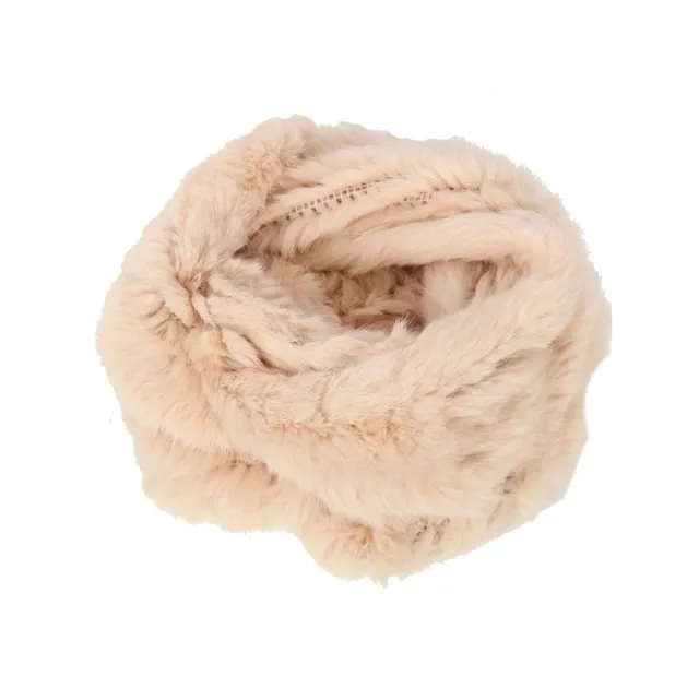 Oakwood Romy 62190 tour de cou nude fourrure lapin