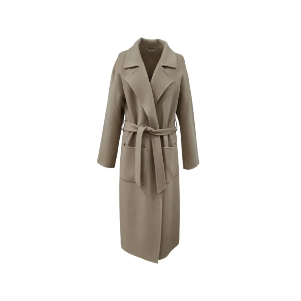 OAKWOOD ALLEGORIA 64303 manteau beige clair laine