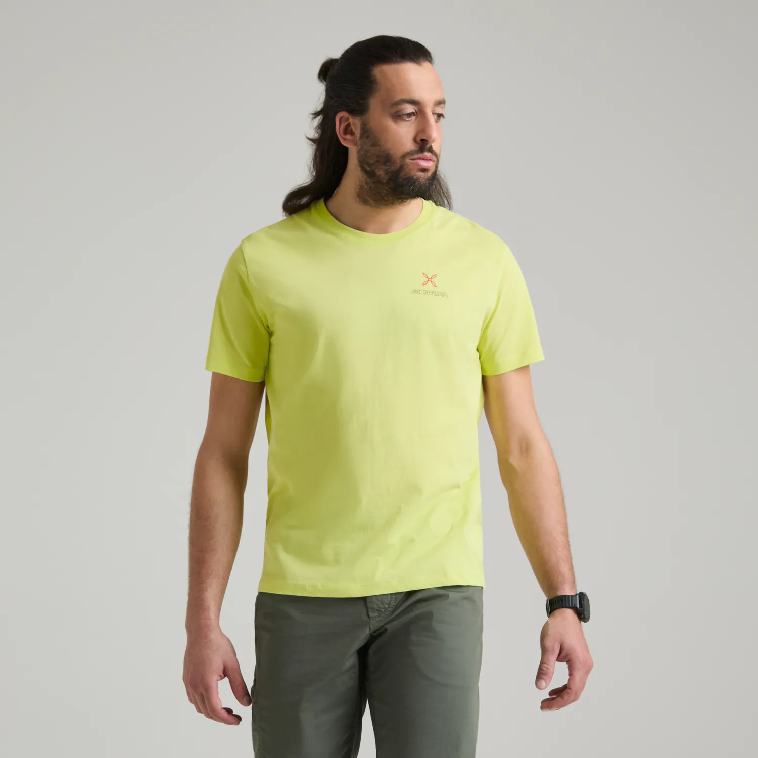 Montura Team Vertigo t-shirt homme lime coton bio