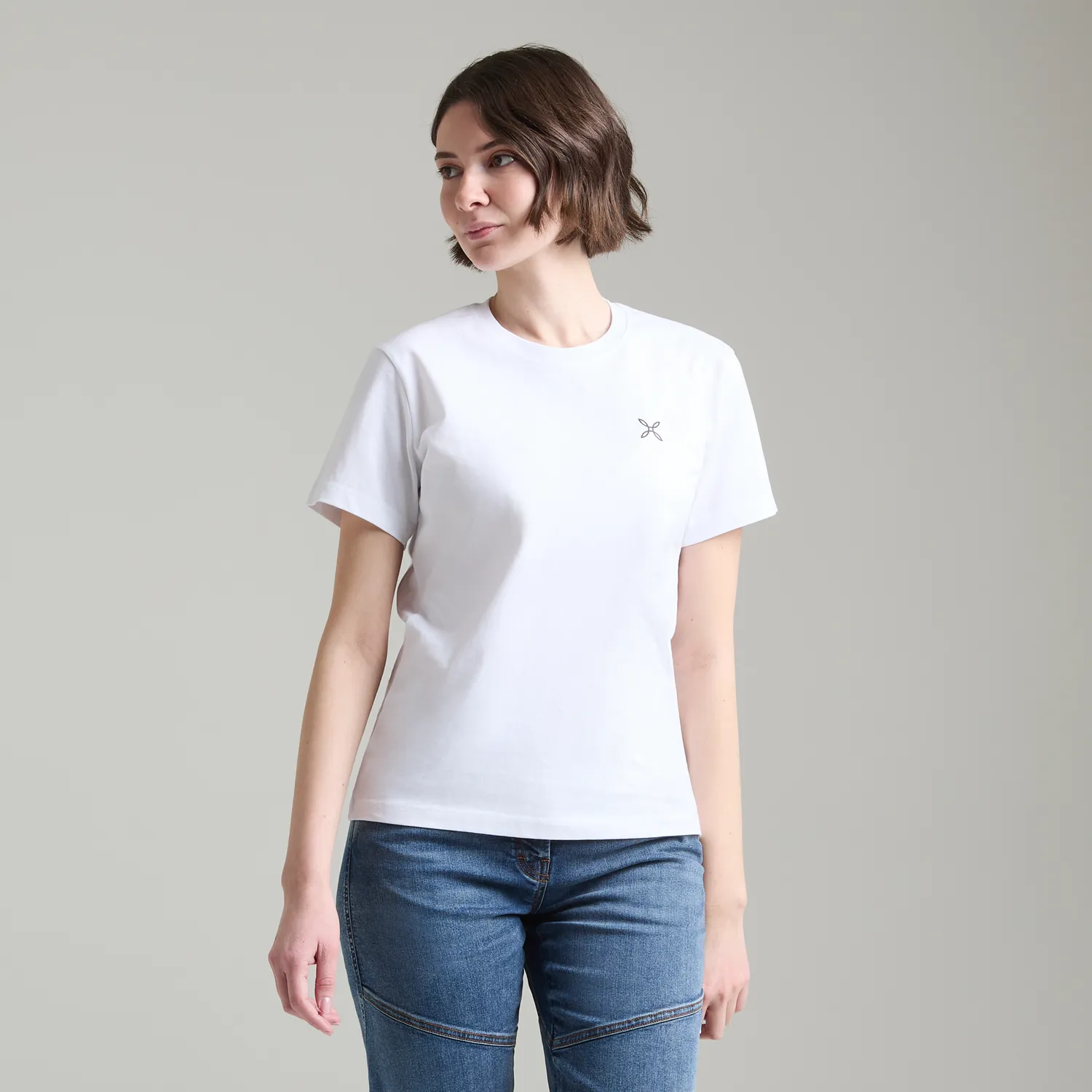 Montura Basic Logo T-Shirt Woman t-shirt coton bio
