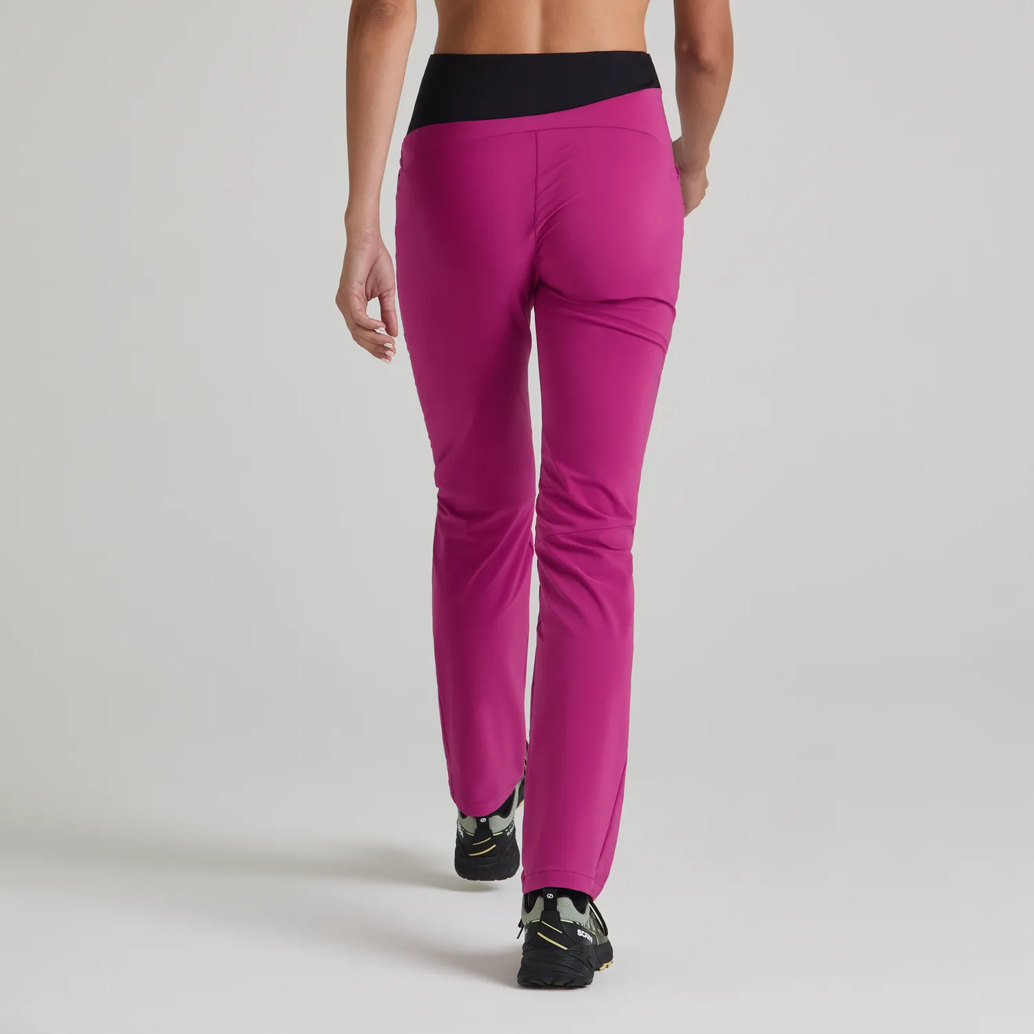 Montura Loom pantalon rando femme noir/anthracite déperlant