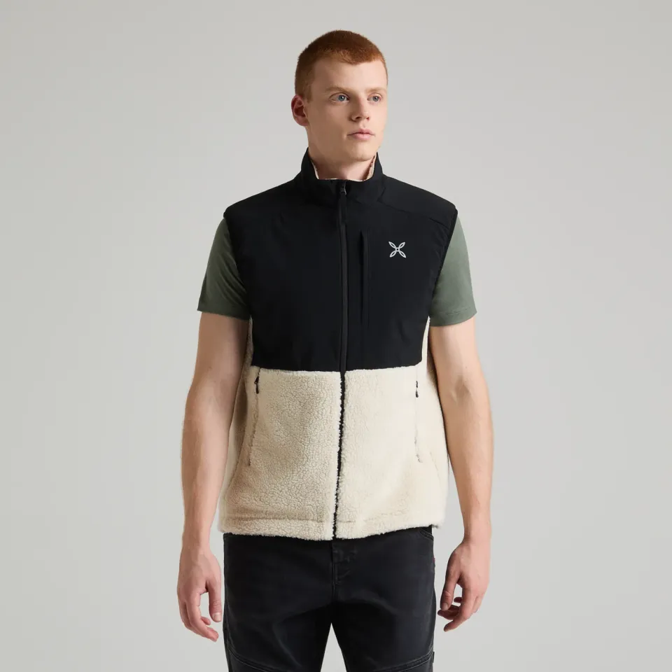 Montura Sherpa gilet homme effet fourrure