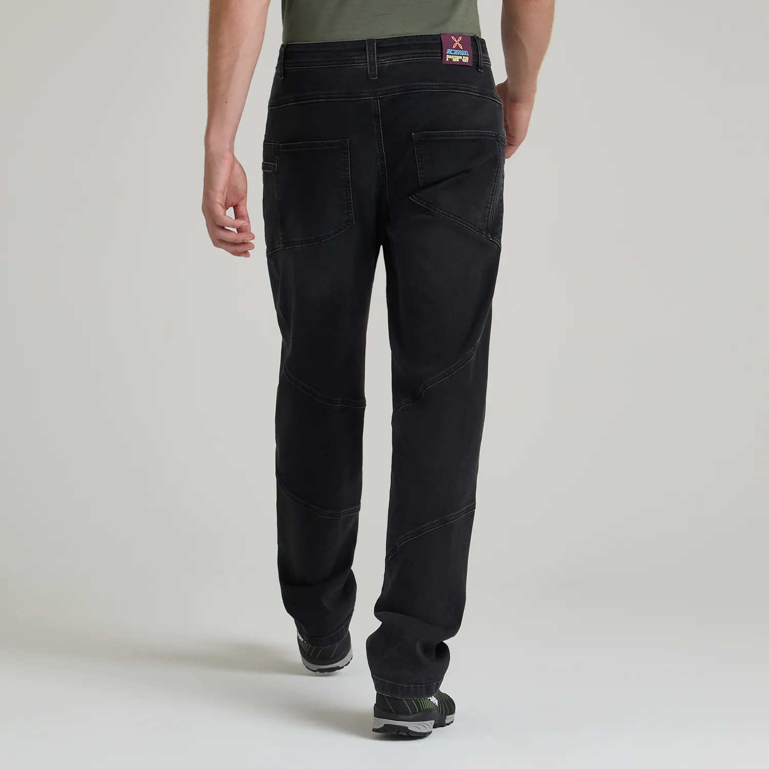 Montura Allez Black Denim Pants jean escalade noir stretch