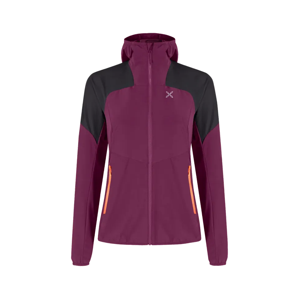 Montura Rise Hooded Jacket coupe-vent femme stretch UPF50