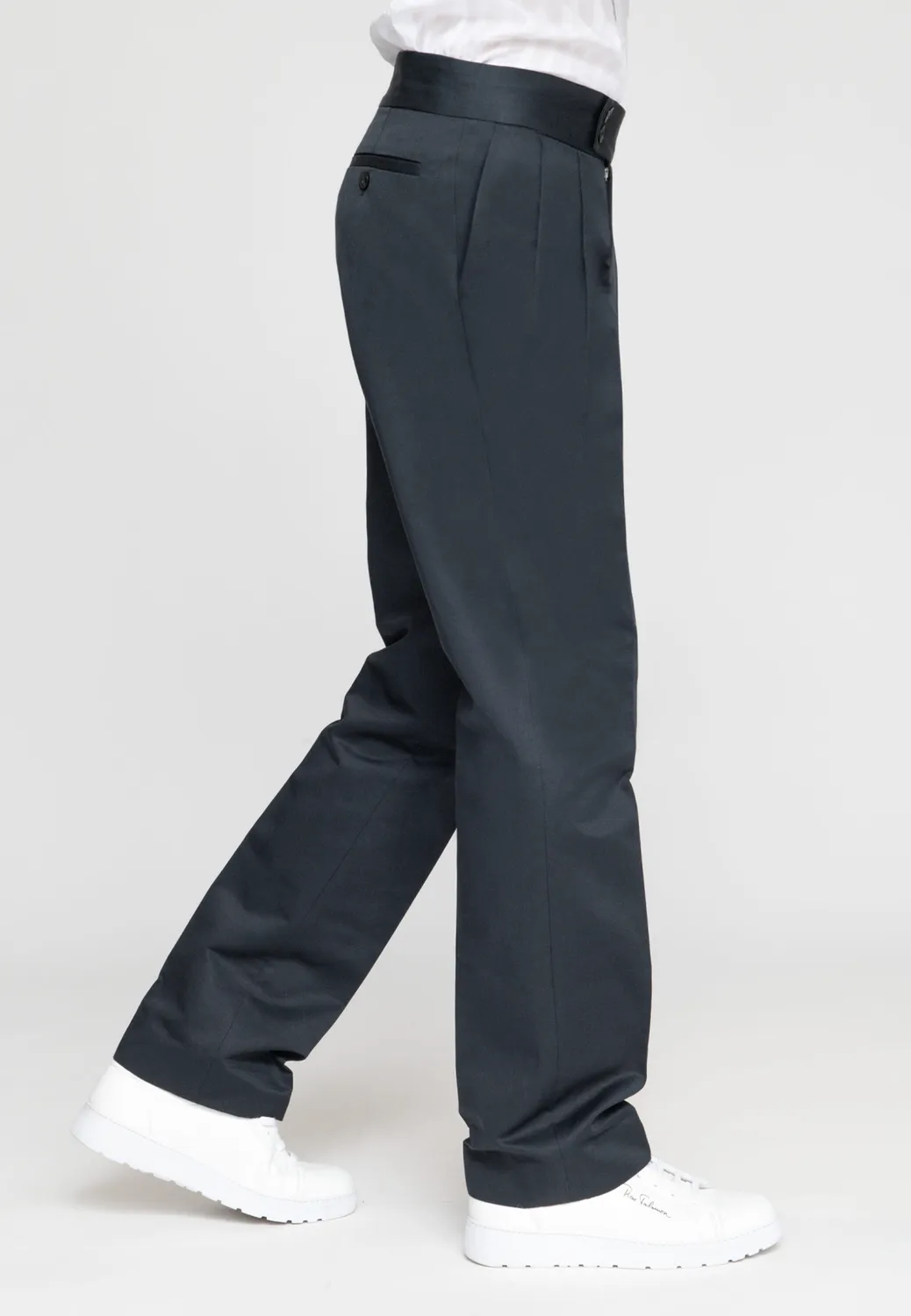 Pierre Talamon JAA2 pantalon gris prêt à porter